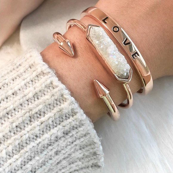 Spike Collection Rose Gold Bracelet - Picture 2 of 2